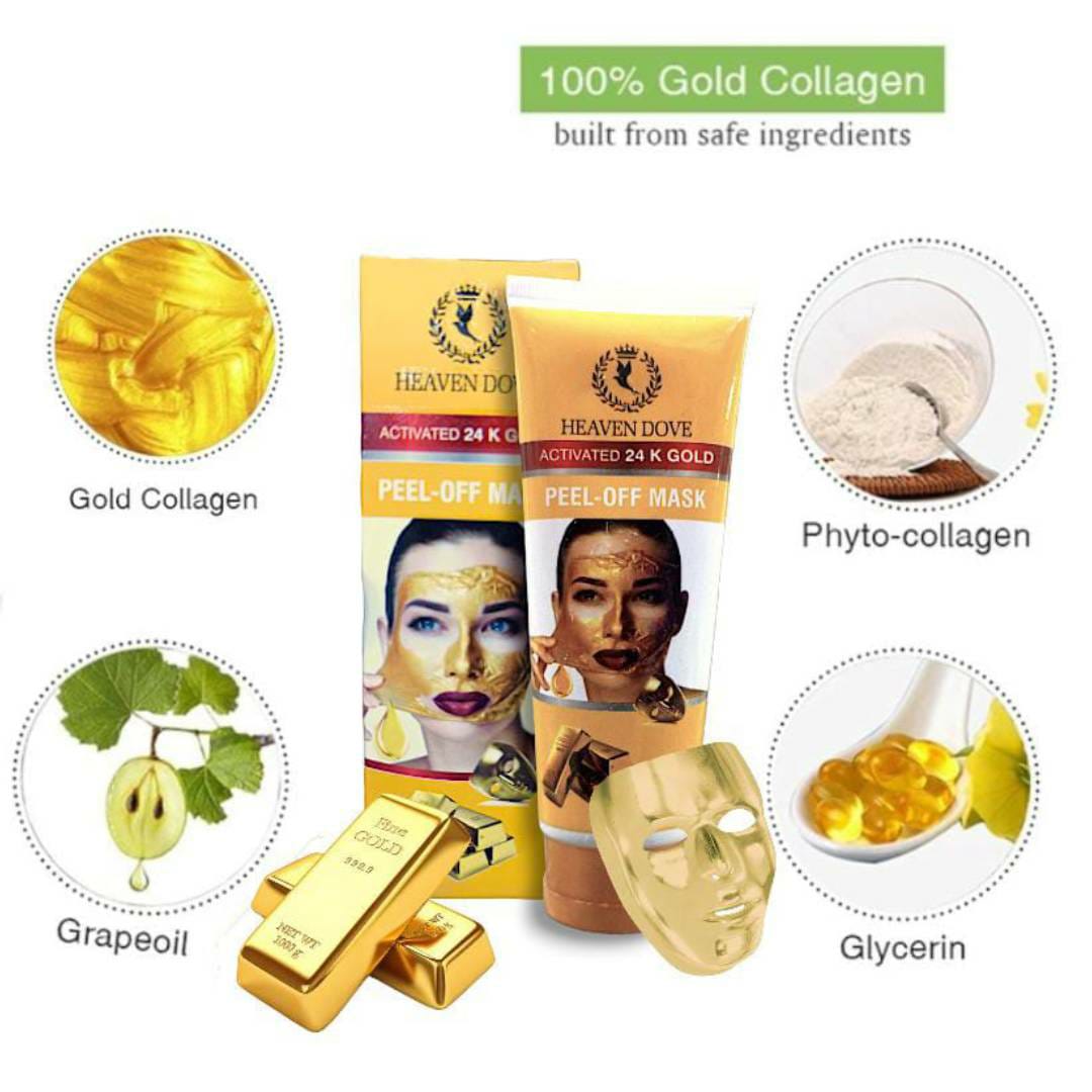 Original Heaven Dove 24k Gold Peel Off Mask
